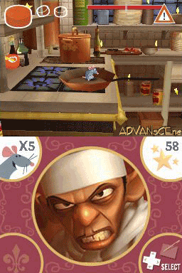 Ratatouille screenshot 3 for Nintendo DS